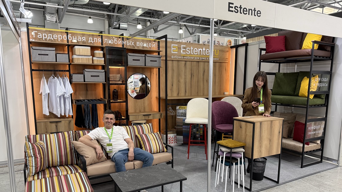 Стенд Estente на выставке HouseHold Expo 2026 в Москве