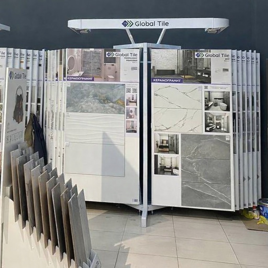 Бренд-зона Global Tile в гипермаркете «Галерея керамики», кадр 5
