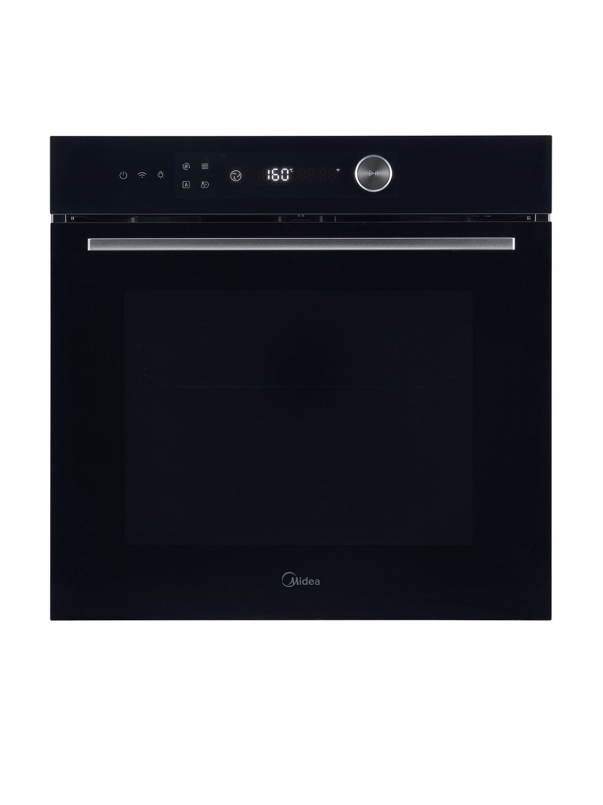 Духовой шкаф Midea MO817100MGB, черное стекло