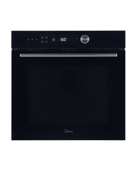 Духовой шкаф Midea MO817100MGB, черное стекло