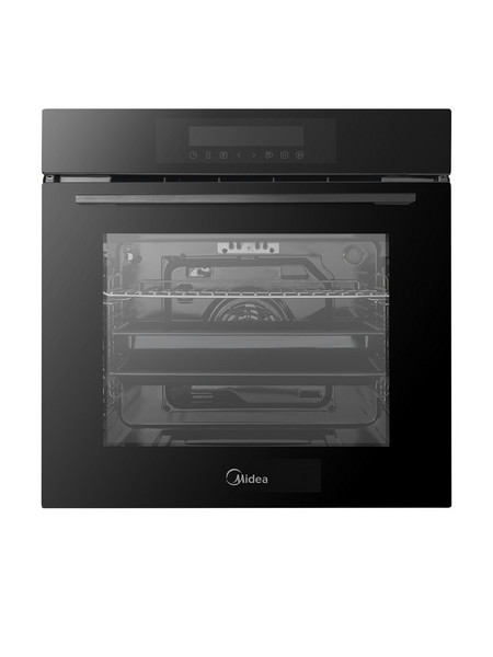 Духовой шкаф Midea MO98277CGB, черное стекло