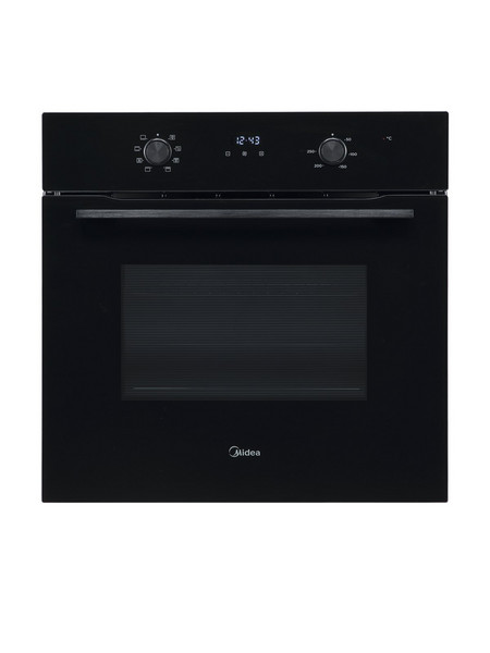 Духовой шкаф Midea MO608007YGB, черное стекло
