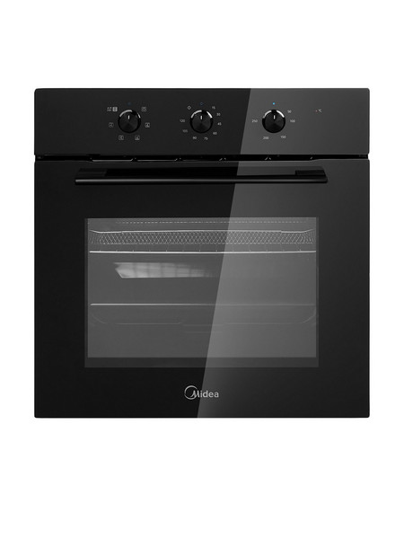 Духовой шкаф Midea MO37007GB, черное стекло