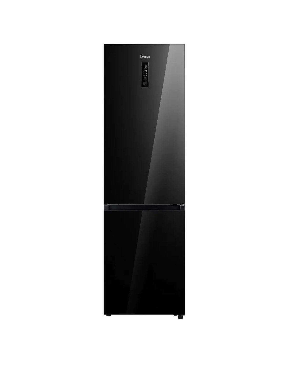 Холодильник Midea MDRB521MGE22ODM, чёрное стекло