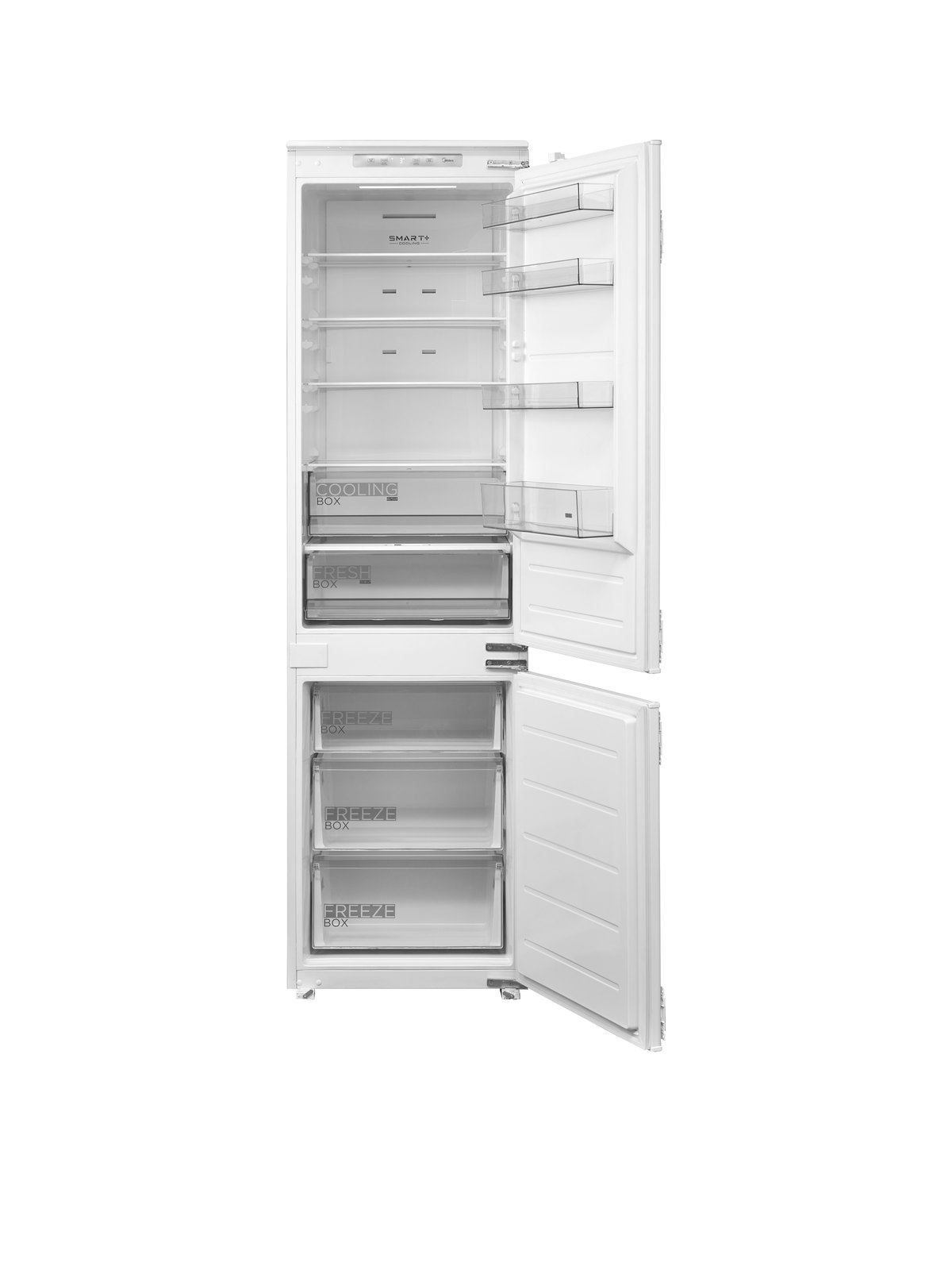 Встраиваемый холодильник Midea MDRE413FGE01, белый
