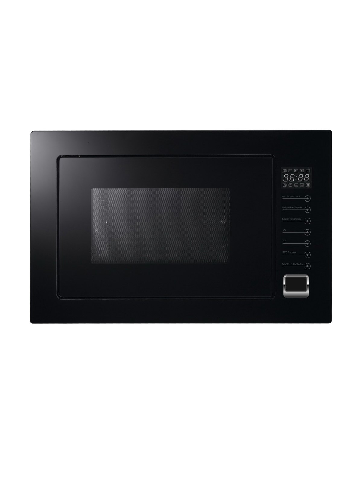 Встраиваемая микроволновая печь Midea TG925B8D-BL, черное стекло
