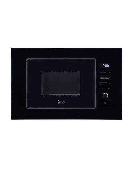 Встраиваемая микроволновая печь Midea MI92170GB, черное стекло