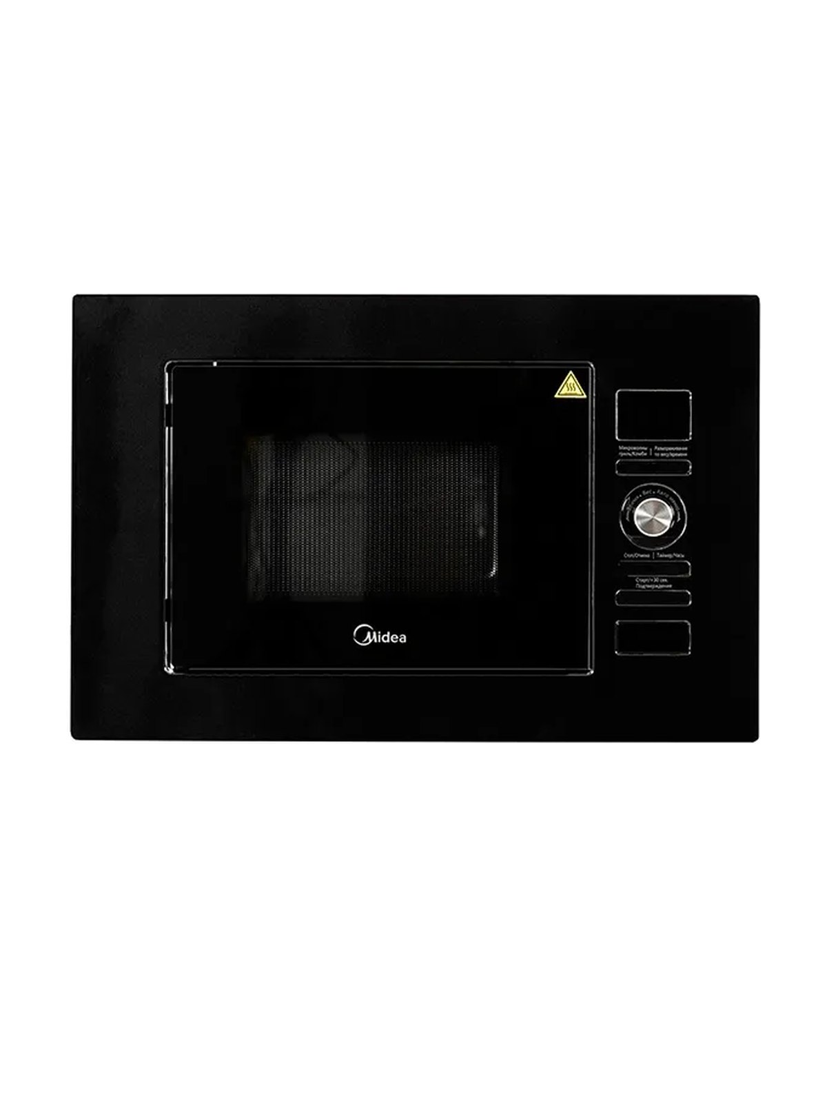 Встраиваемая микроволновая печь Midea AG820BJU-BL, черное стекло