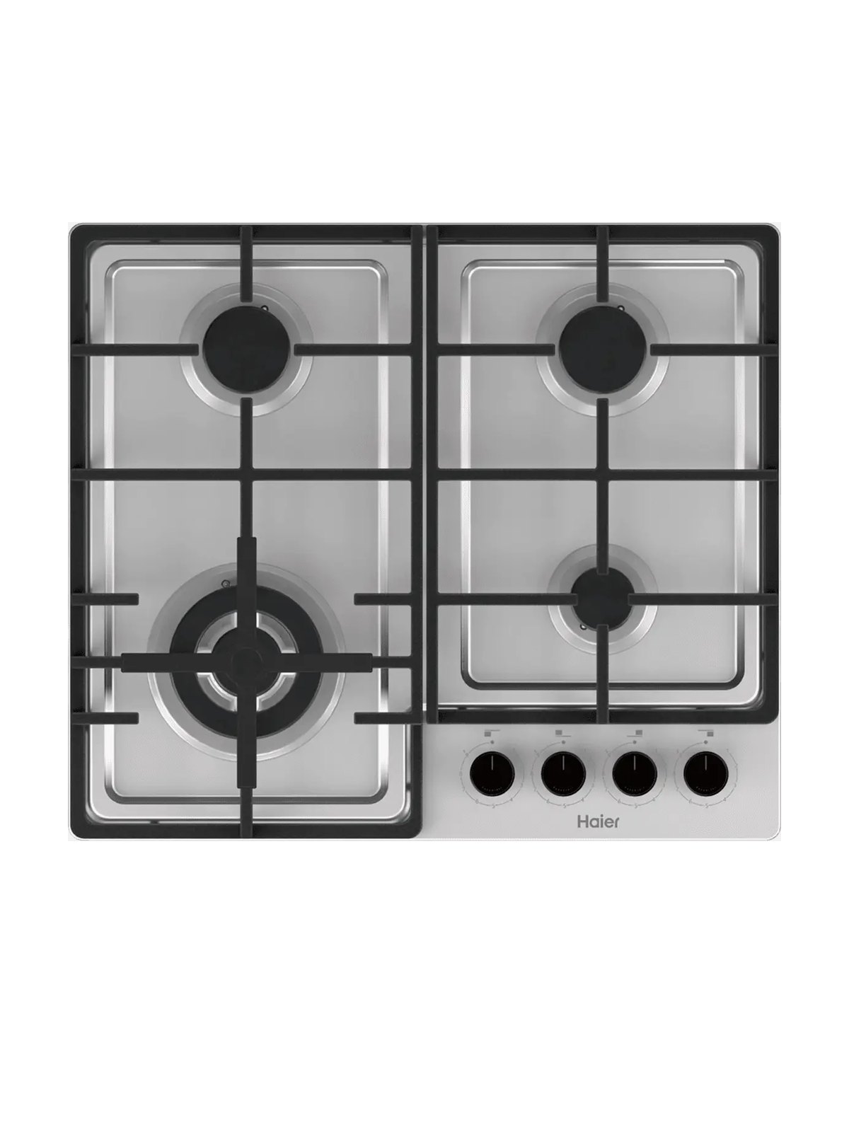 Газовая варочная панель Haier HHQ-M64CTQX, 60 см, нержавеющая сталь