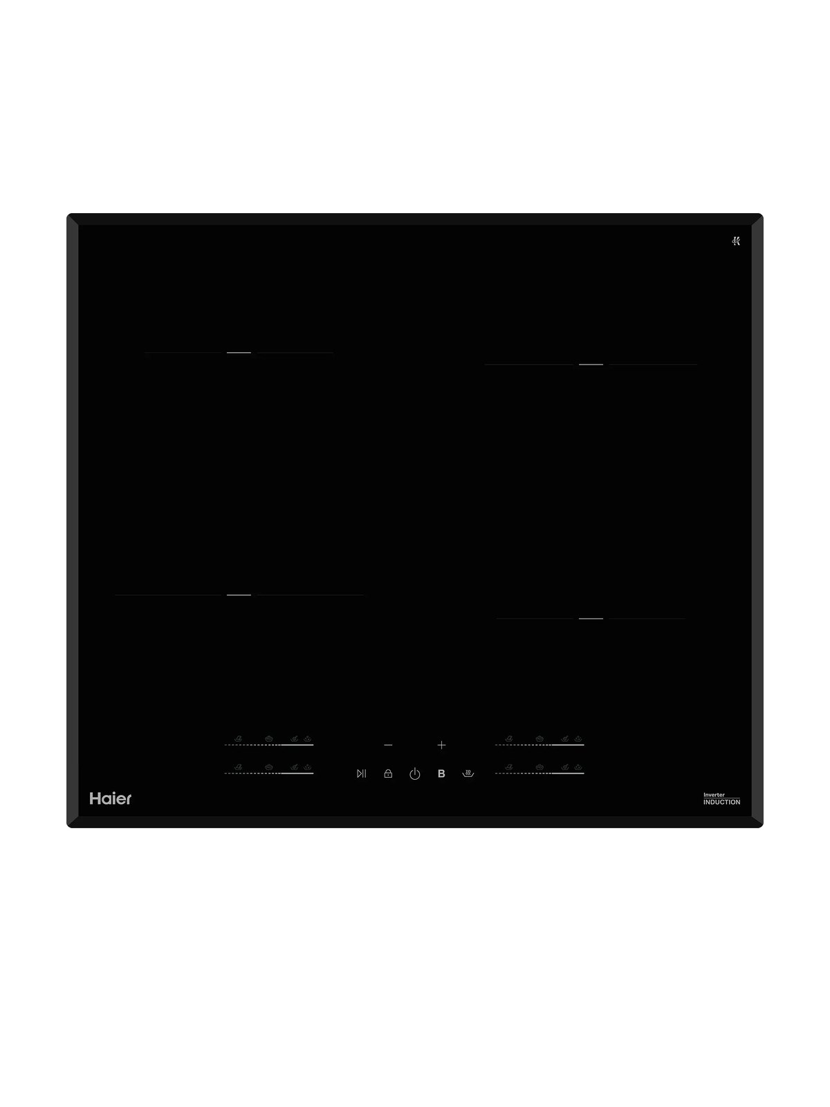Индукционная варочная панель Haier HHK-Y64SCVB, 59 см, чёрный
