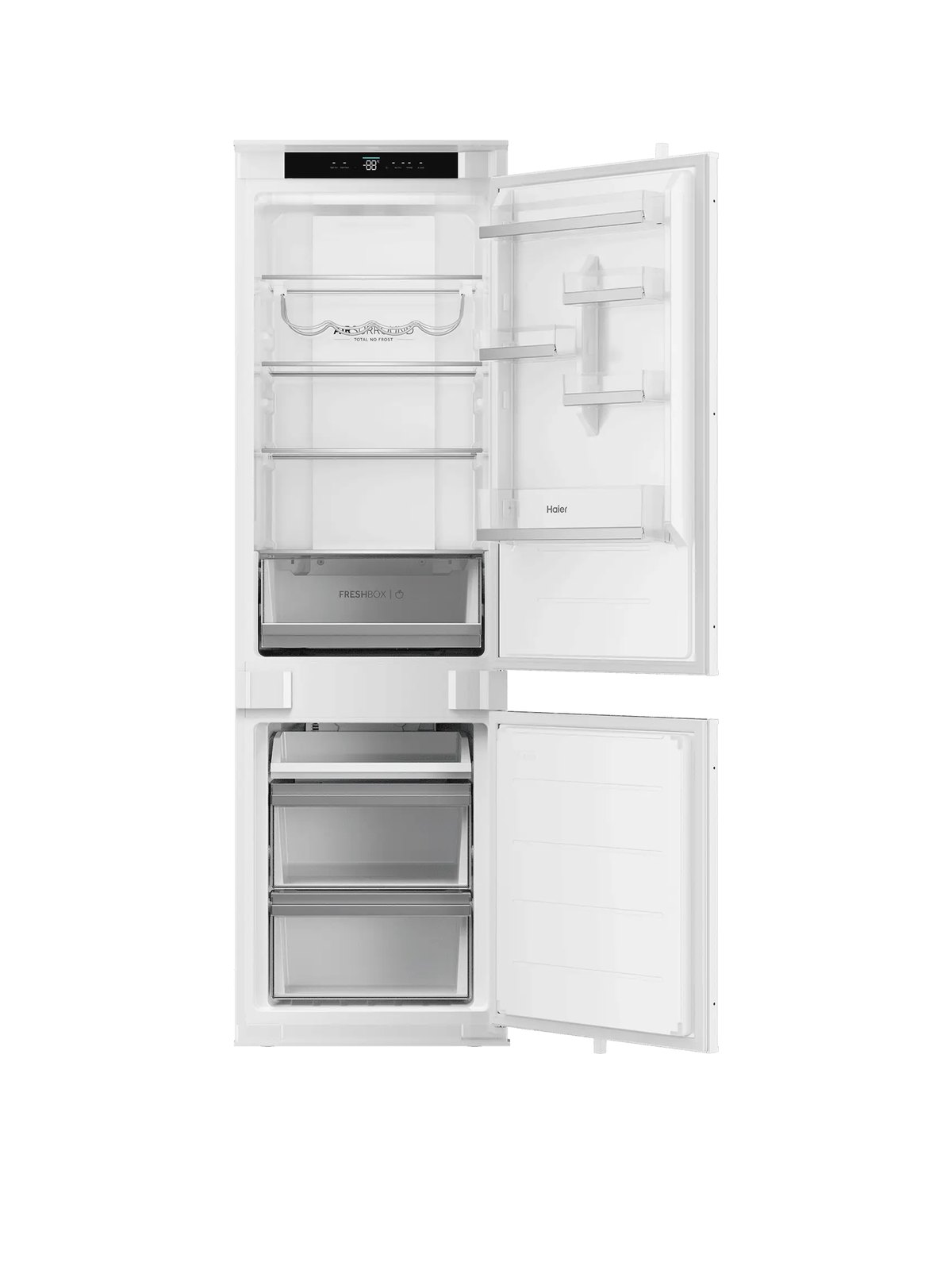Встраиваемый холодильник Haier HBCN5177SE, белый