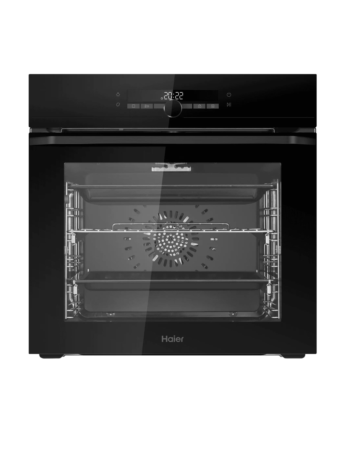 Духовой шкаф Haier HOQ-F6CASGB, 59,7 см, чёрный