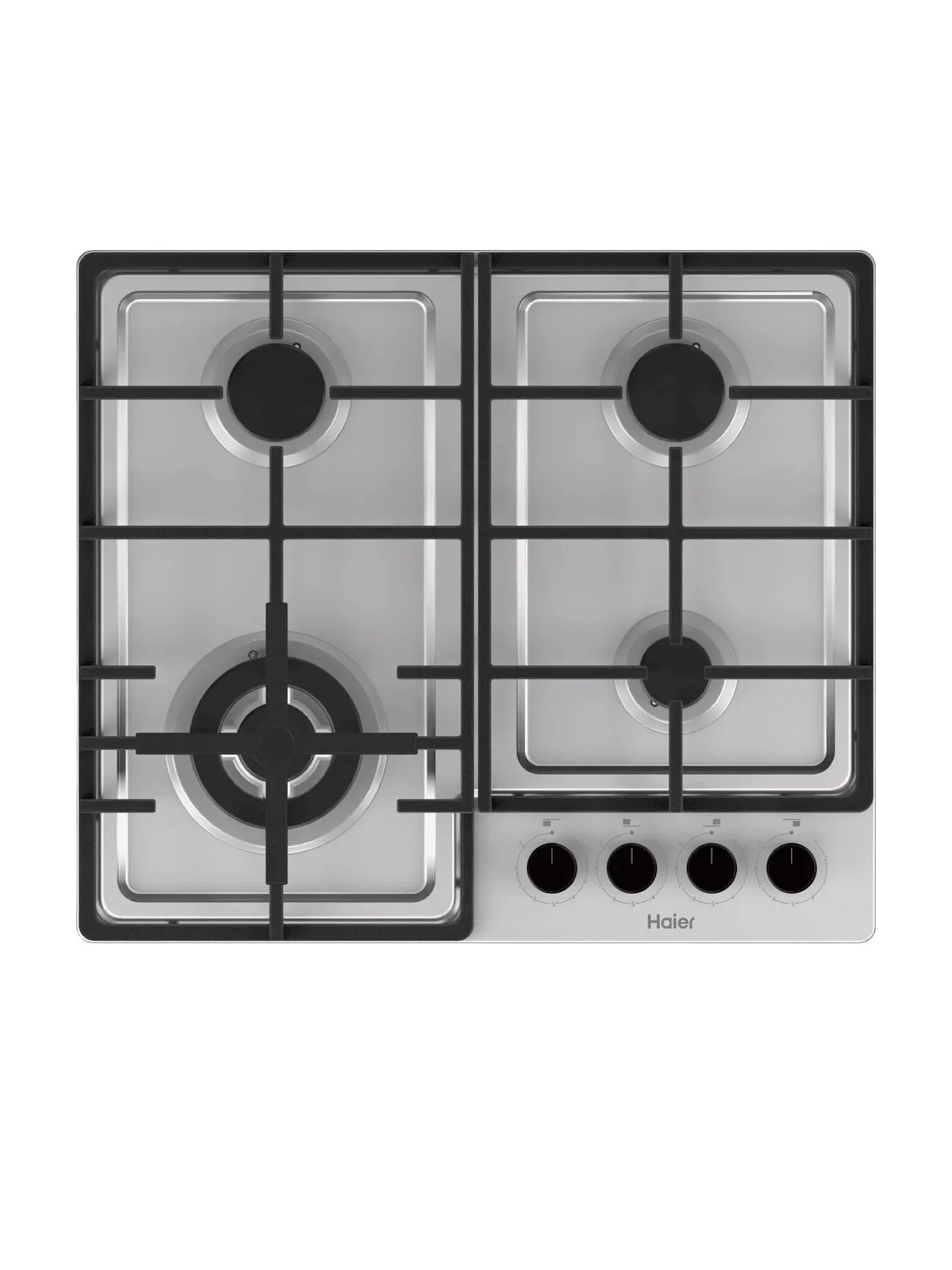 Газовая варочная панель Haier HHQ-M64CTPX, 60 см, нержавеющая сталь