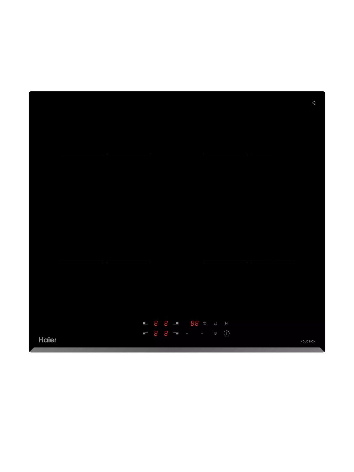 Индукционная варочная панель Haier HHY-Y64PVB, 59 см, чёрный