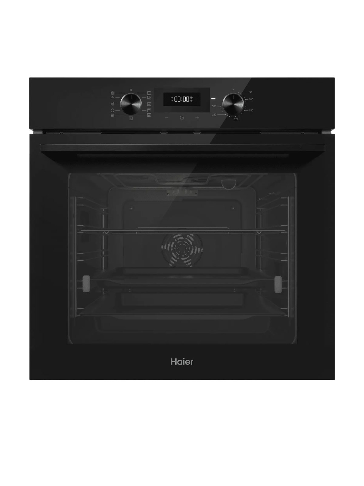Духовой шкаф Haier HOQ-A2AEN3CB, 59,5 см, чёрный плюс серый