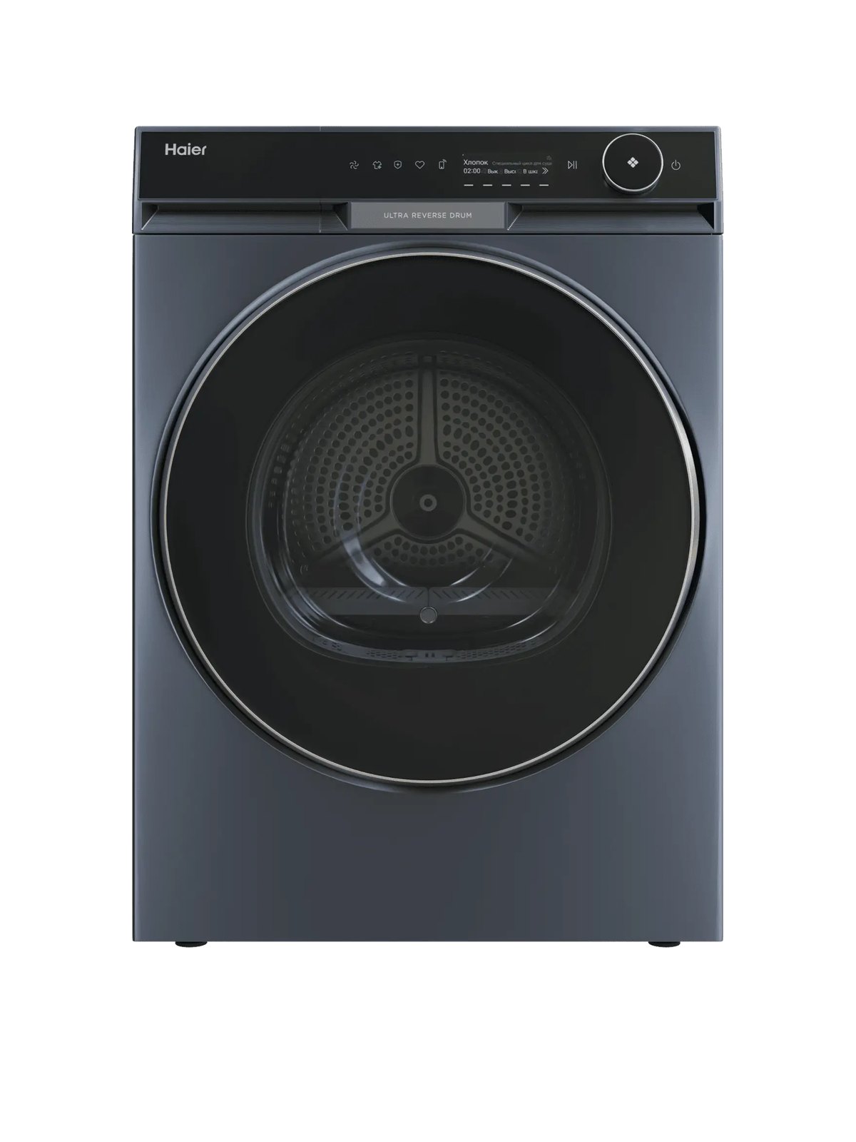Сушильная машина Haier HD100-A3397SU1, 59,5 см, серый