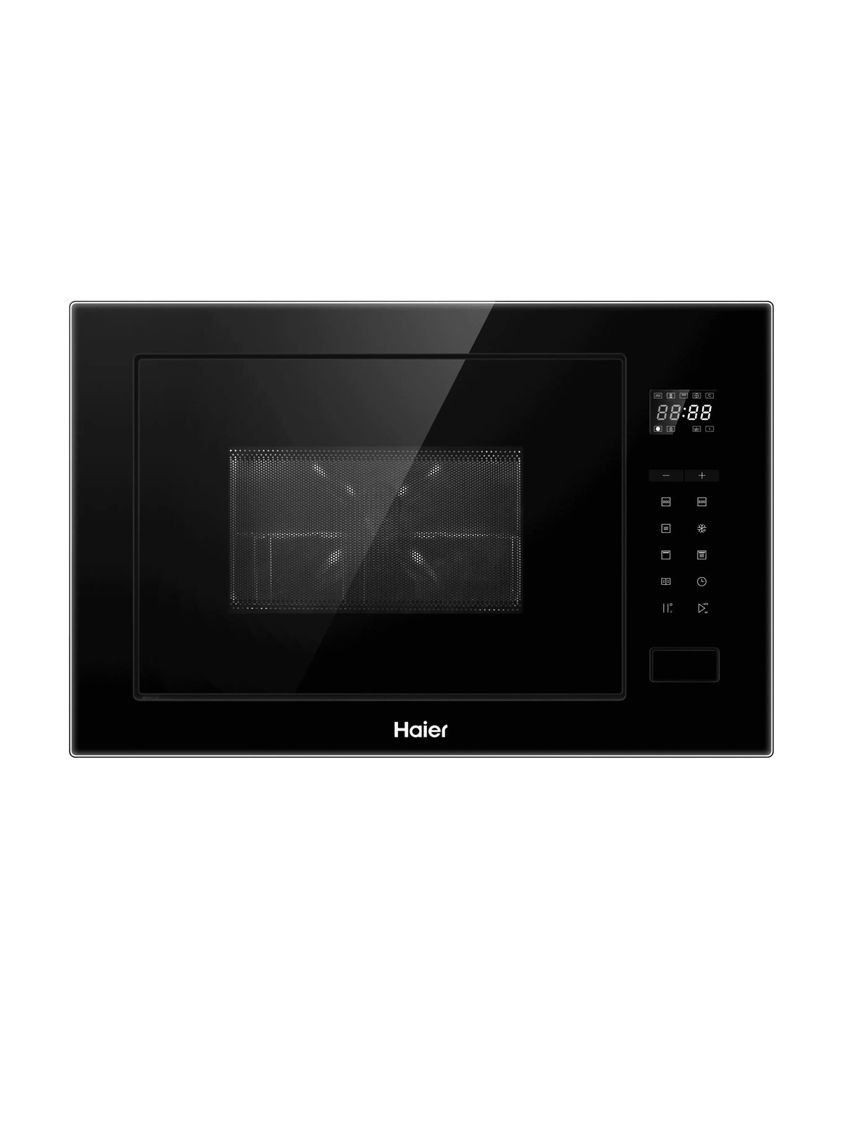 Встраиваемая микроволновая печь Haier HMX-BTG259B, 59,5 см, чёрный