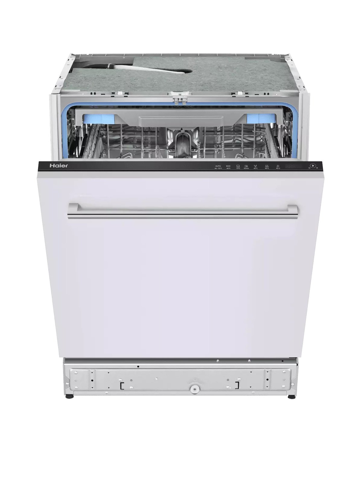 Встраиваемая посудомоечная машина Haier HDWE14-094RU, 60 см, серебро