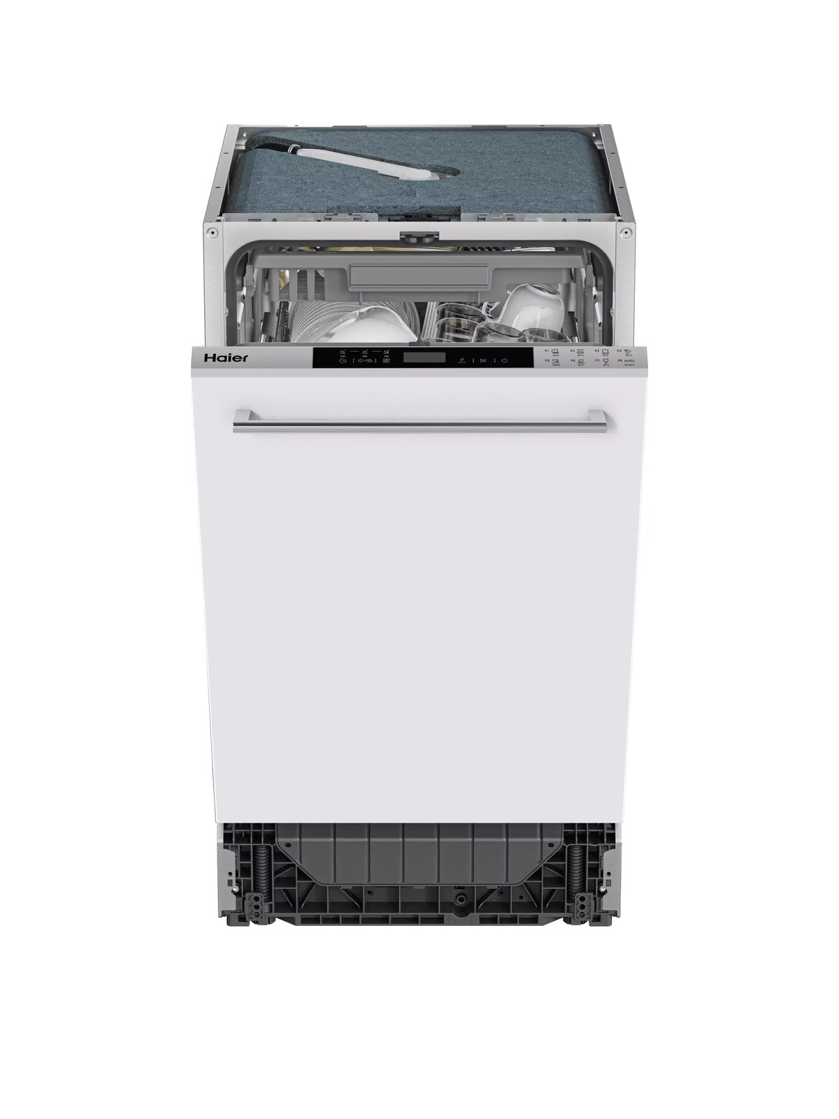 Встраиваемая посудомоечная машина Haier HDWE11-395RU, 45 см, серебро