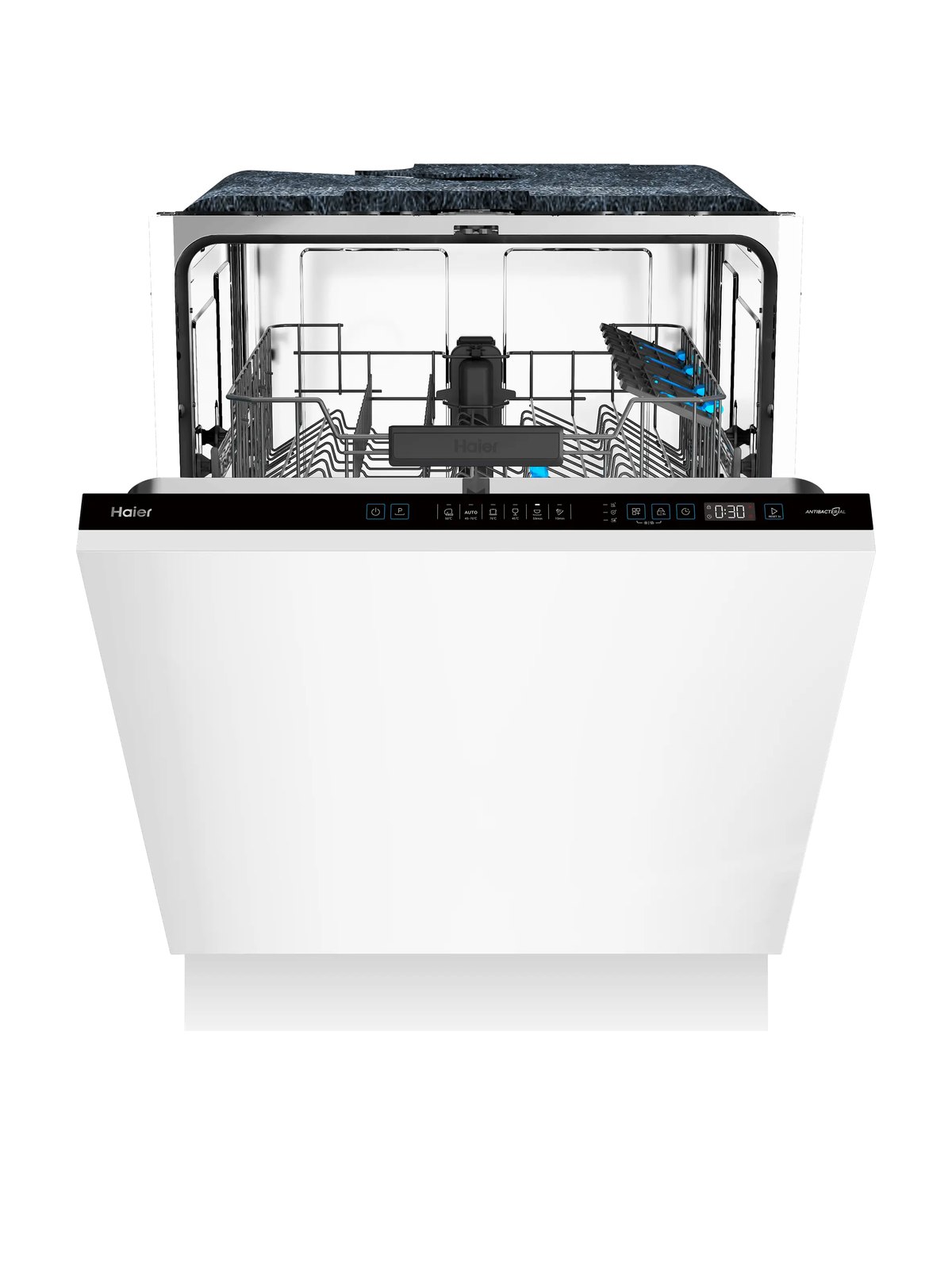 Встраиваемая посудомоечная машина Haier HDWE14-691RU, 60 см, серебро
